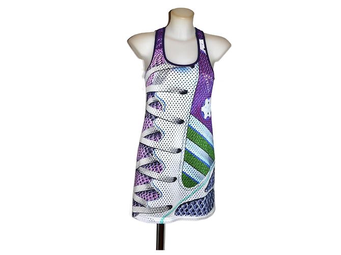 Mini vestido Mary Katrantzou adidas Multicor