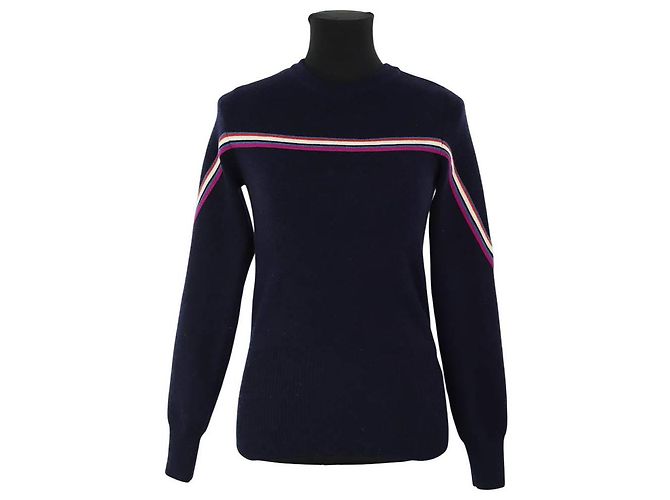 Isabel Marant Blauer Wollpullover 
