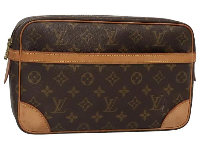 LOUIS VUITTON Clutch Compiegne 28 M51845 LV Auth ki5776 Monogramm