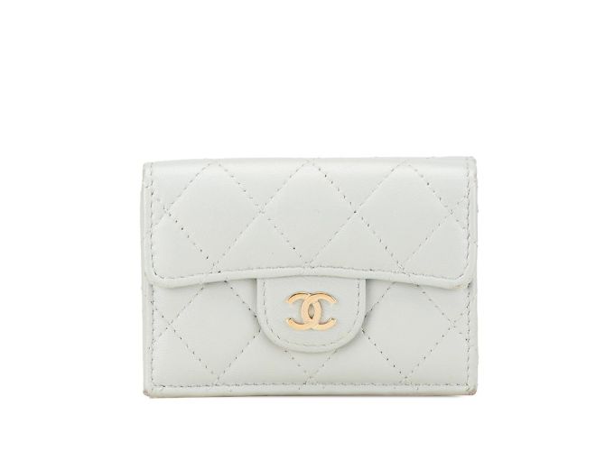 Chanel Matelasse Classic Small Flap Wallet Brown