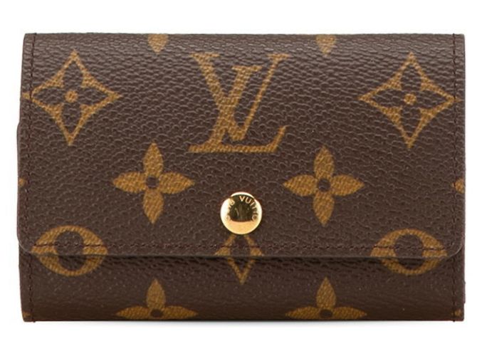 Louis Vuitton Monogram Multicle 6 Key Case Brown
