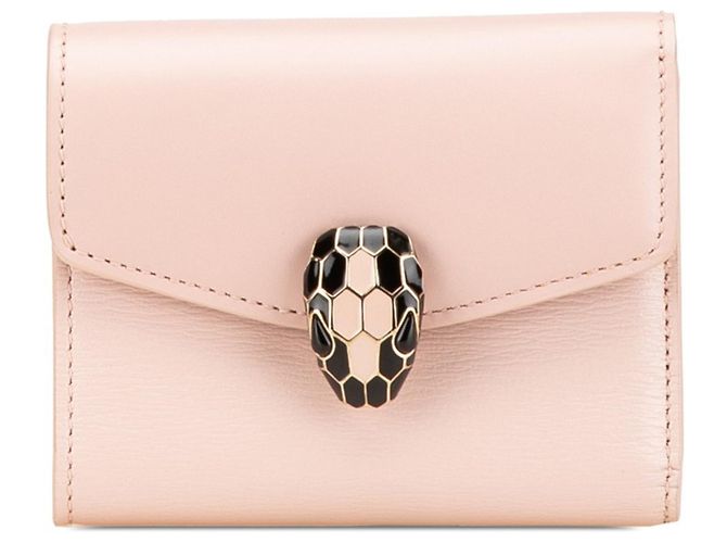 Bulgari Bvlgari Serpenti Forever Compact Wallet Pink