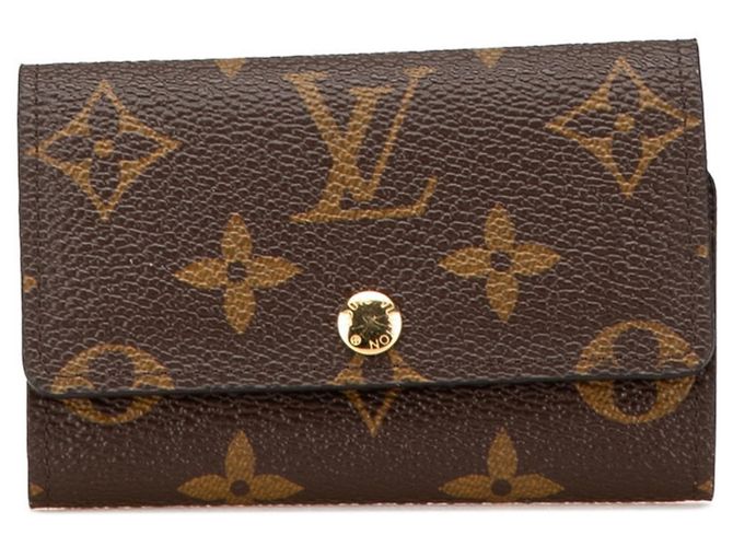 Louis Vuitton Monogram Multicle 6 Key Case Brown