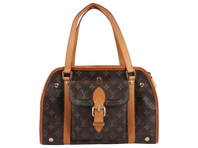 Borsa a mano Baxter PM Monogramma Louis Vuitton M42027 Marrone
