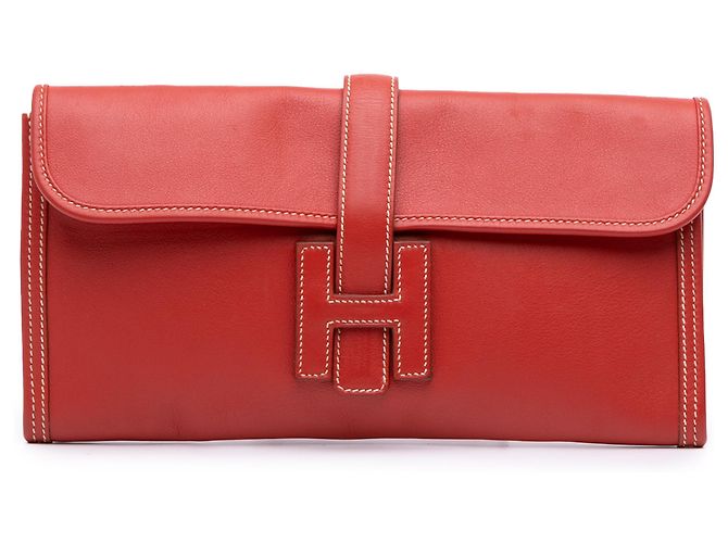 Hermès Rojo Swift Jige Elan 29 Roja