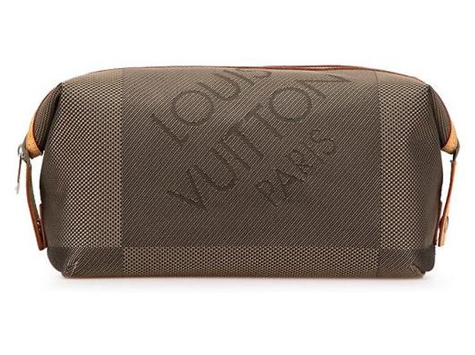 Pochete Louis Vuitton Trusse Albatros Damier Geant Verde