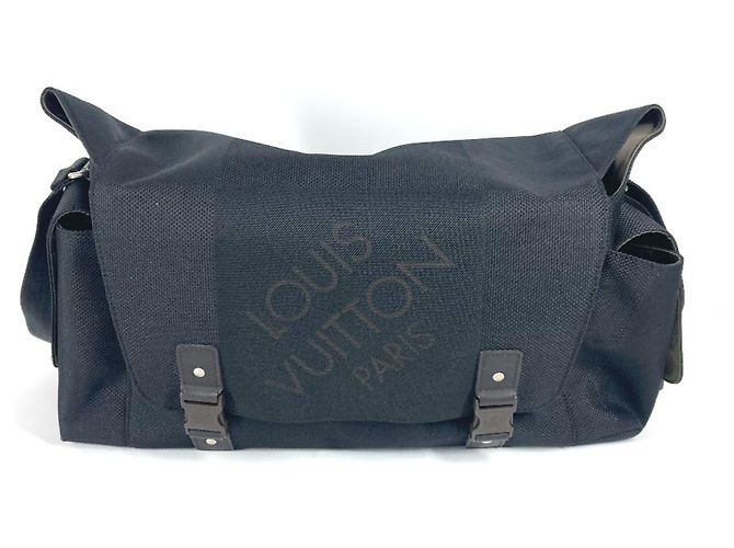 Sac bandoulière Louis Vuitton Damier Géant Perrier Noir
