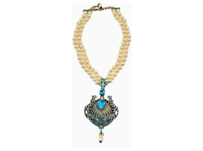 Autre Marque Collar Titanic Blue Azul