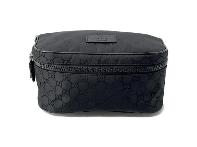 Gucci Body Bag GG Nylon Canvas 449182 Black Cloth  ref.2337371