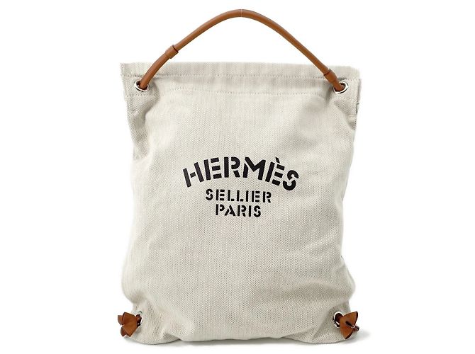 Hermès Hermes Aline Beige Backpack