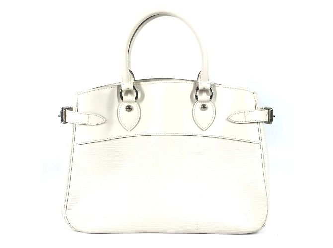 Bolsa Tote Passy PM Epi da Louis Vuitton Branco
