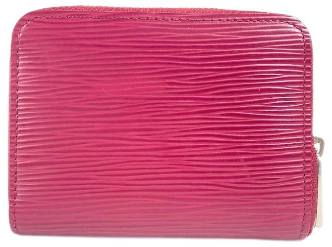 Monedero Zippy Epi de Louis Vuitton Fucsia