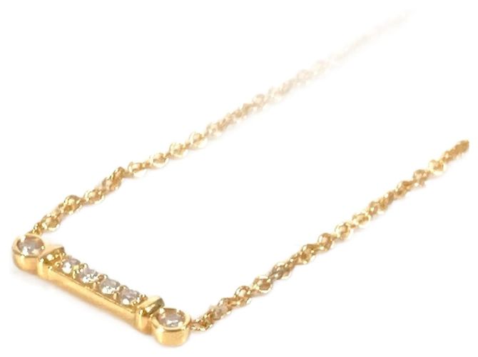 Colar Pendente em Forma de Chave Fleur-de-lis em Ouro 18K da Tiffany & Co. Dourado
