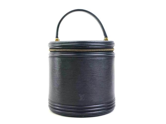 Sac à main Epi Cannes Louis Vuitton Noir