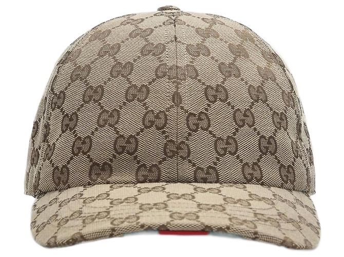 Gucci GG Canvas Baseball Cap Beige