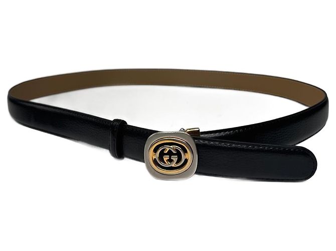 Gucci Cuir vintage Celine Noir