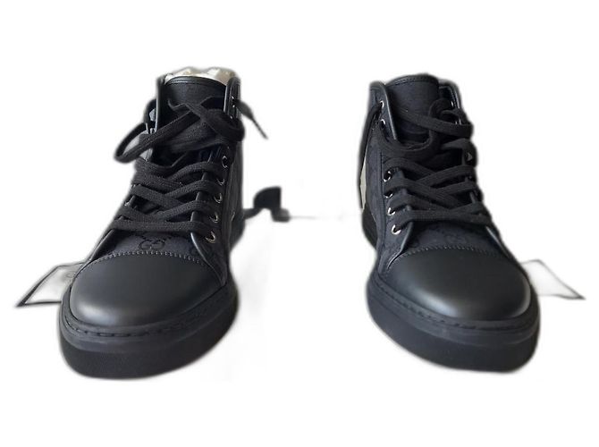 Gucci Original GG Canvas High-Top Sneaker Schwarz