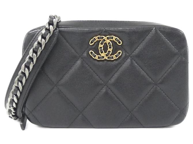 Borsa a Spalla Chanel 19 AP2728 Nero
