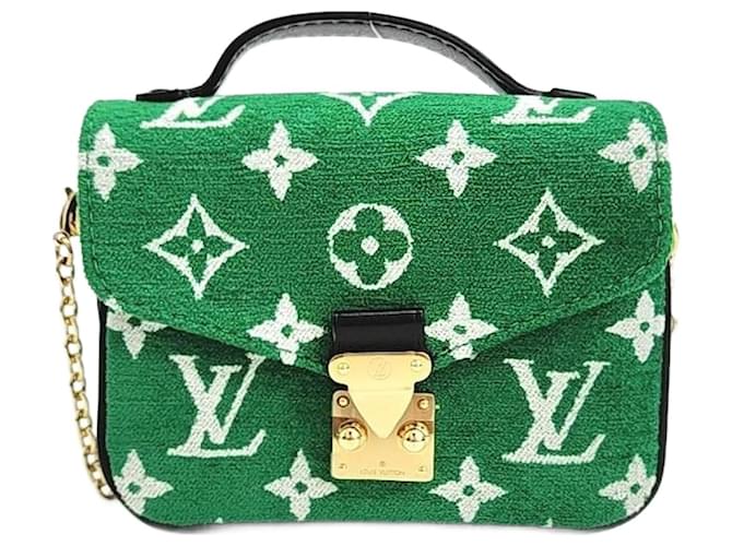 Bolsa Cross Micro Metis da Louis Vuitton Verde Couro  ref.2340517