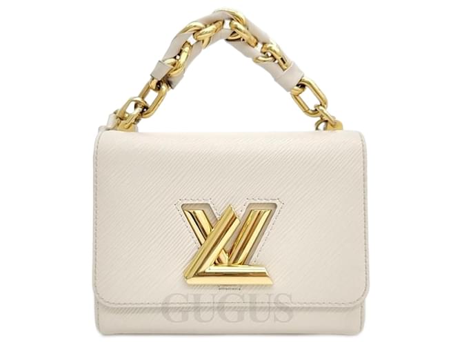 Louis Vuitton Epi Twist Pm M5985 White Leather  ref.2341442