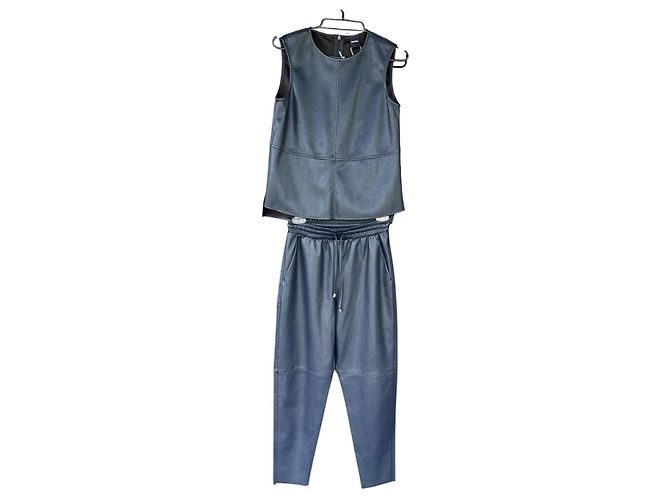 Max Mara Kuban Celso Blue Pantsuit