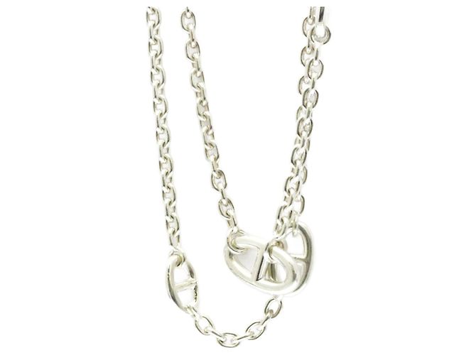 Chaîne d'ancre Hermès Collar Péndulo Chaine D'ancre Hermes Plata