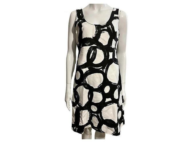 Vera Wang Abito nero e bianco della linea Lavender