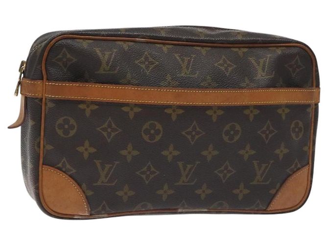 LOUIS VUITTON Clutch Compiegne 28 M51845 LV Auth BA3523 Monogramm