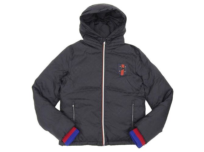 Gucci Nylon Down Jacket Black Men