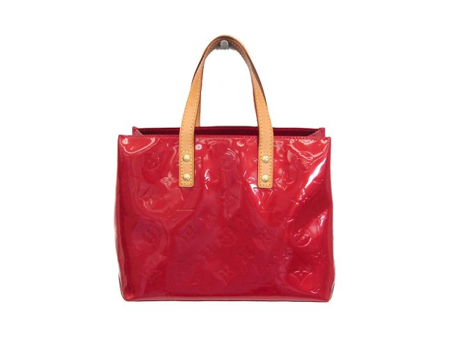 Louis Vuitton Monogram Vernis Reade PM Handtasche Rot 