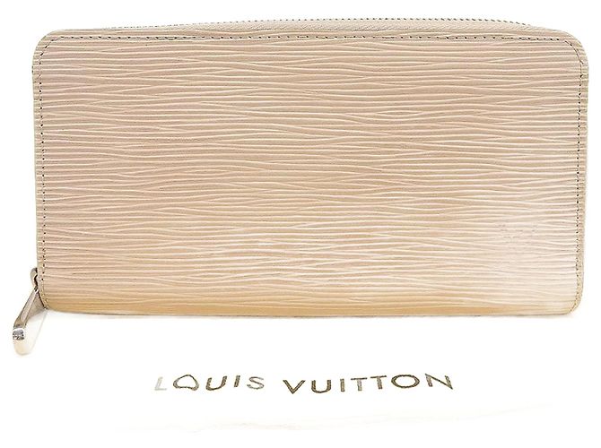 Portefeuille Zippy Epi M67805 de Louis Vuitton Beige