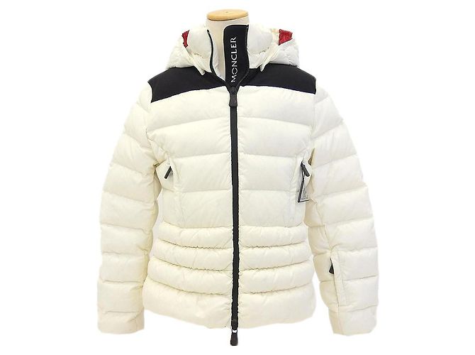 Moncler Kids Down Jacket Black White