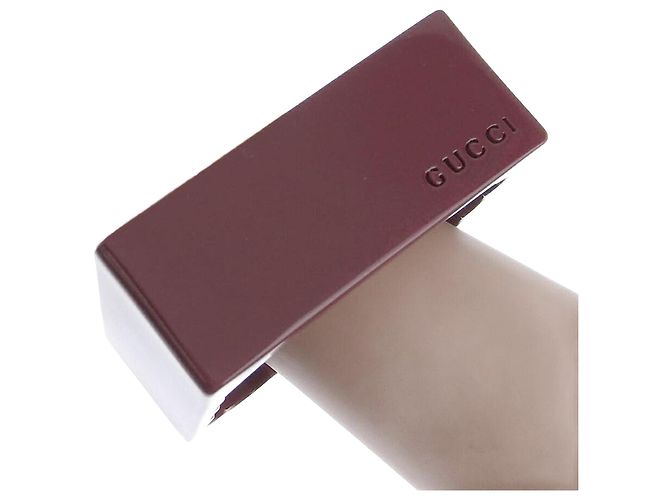 Gucci Wine Red Bangle M Size