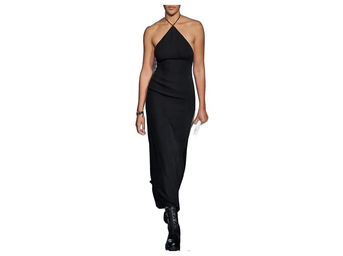 Valentino Neo-classical Black Dress