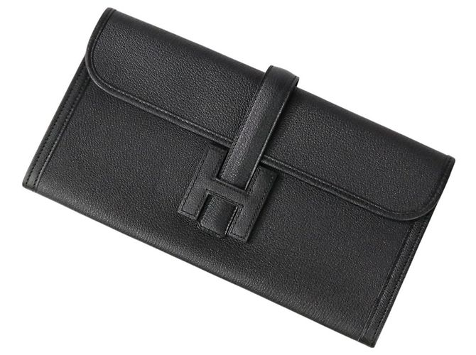 Hermès Jige Nero Pelle