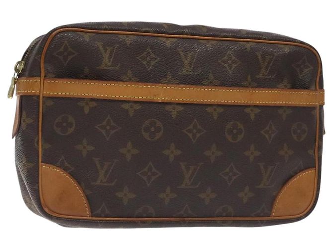 LOUIS VUITTON Pochette Compiegne 28 M51845 LV Auth am8752 Monogramme