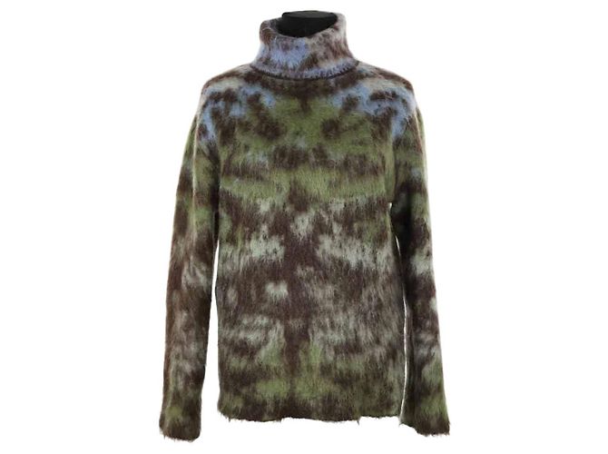 Louis Vuitton Suéter de algodón caqui