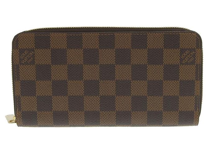 Cartera Zippy Damier Louis Vuitton N60046 Rosa