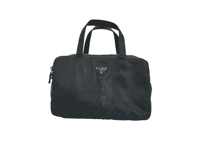 Borsa in nylon Prada nera e marrone Nero 