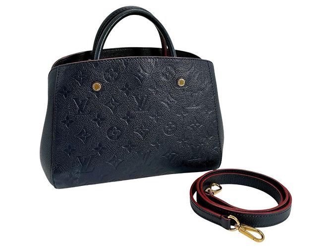 Bolsa de Ombro Montaigne BB da Louis Vuitton Vermelho