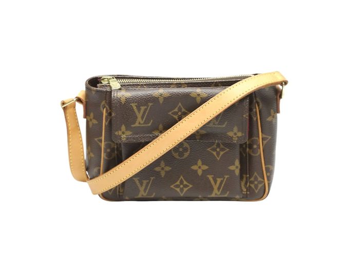 Sac à épaule Monogram Louis Vuitton Marron