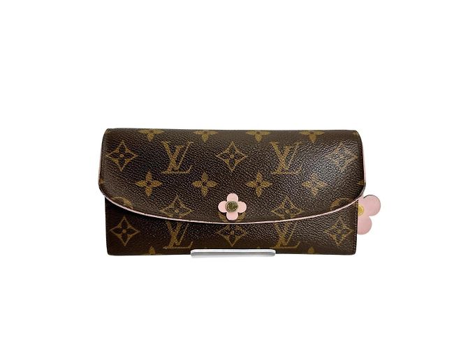 Louis Vuitton Monogram Long Wallet Brown