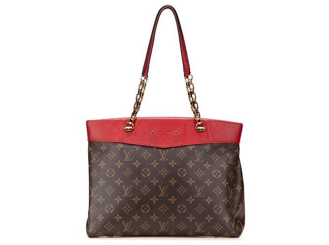 Borsa Pallas Shopper Monogramma Marrone Louis Vuitton