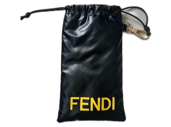 Fendi Purses, wallets, cases Black