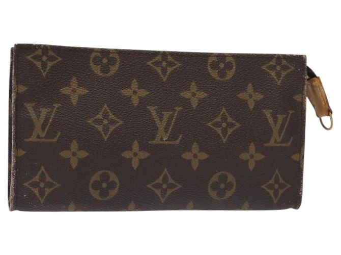 Bucket LOUIS VUITTON Monogram Seau GM Poche Accessoire LV Auth 128002 Monogramme