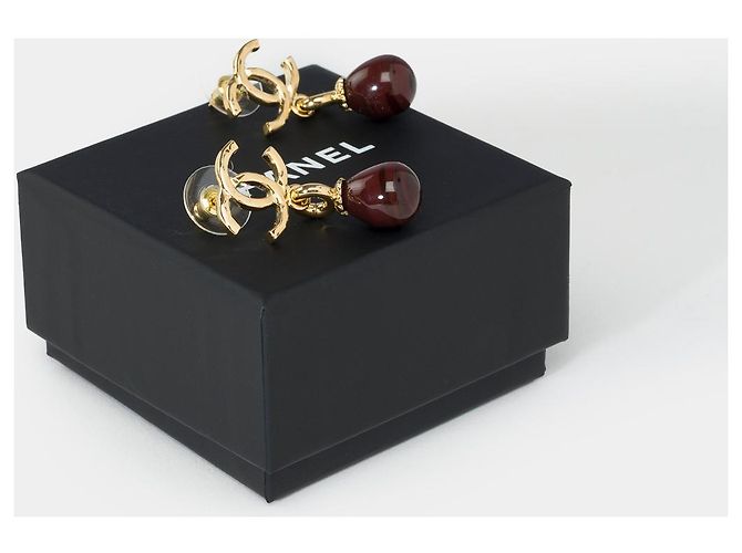 Gioielli CHANEL CC in Metallo Marrone - 102778