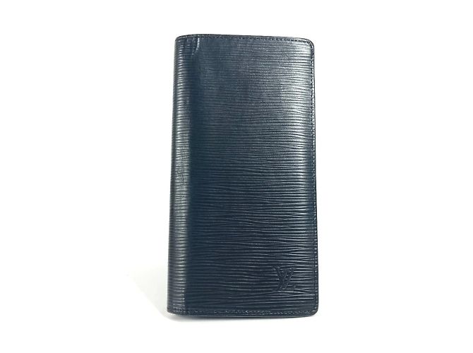 Cartera Larga Brazza Epi Louis Vuitton Negro