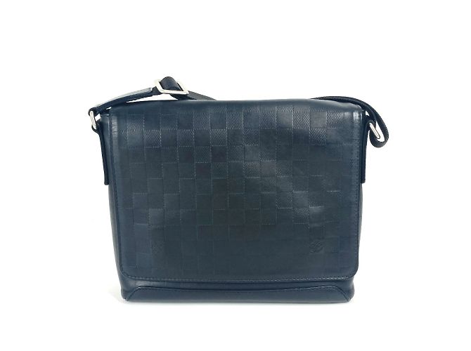 Bolsa District PM Damier Infini Louis Vuitton Preto