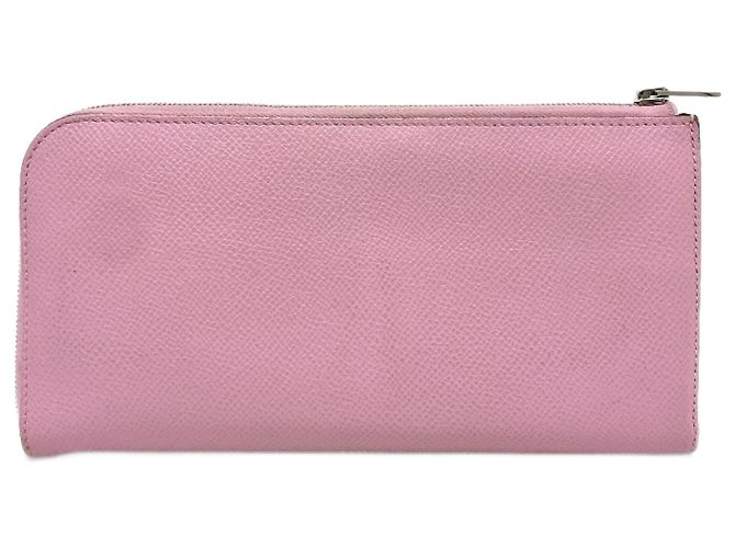 Hermès Cartera larga Duo Remix Combine Hermes Rosa Amarillo
