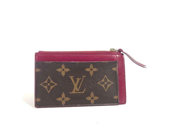 Monedero Monograma Louis Vuitton Castaño Púrpura